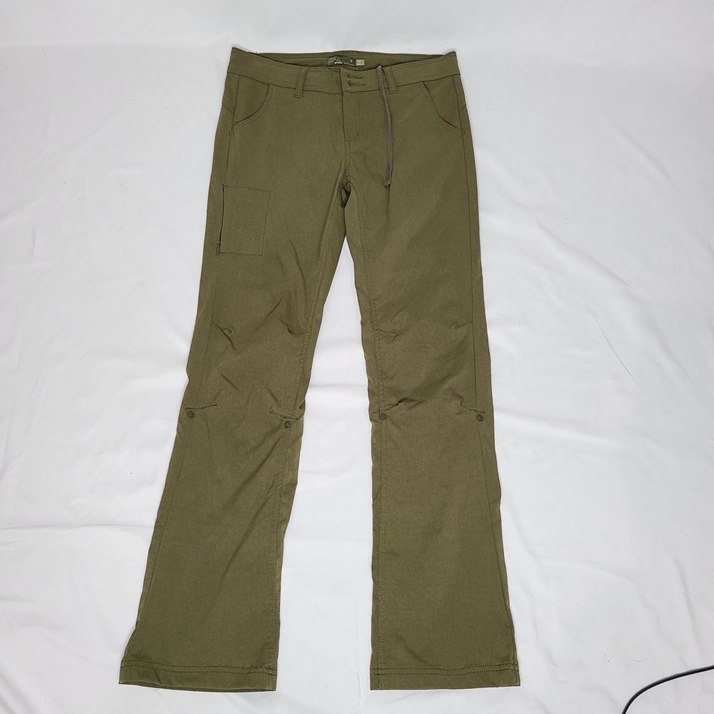 prAna Halle w4harg113 Womens Size 6 Green Pants Ro